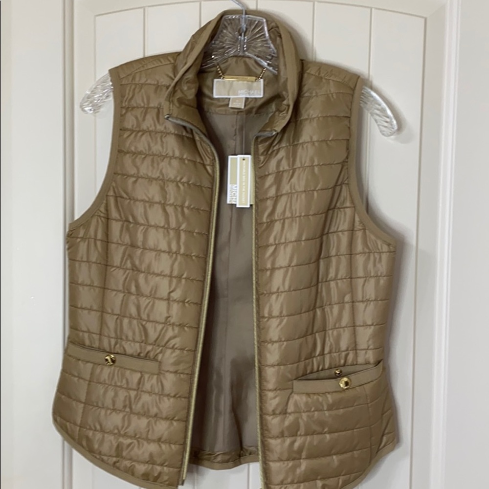 Michael Kors Gold/champagne vest